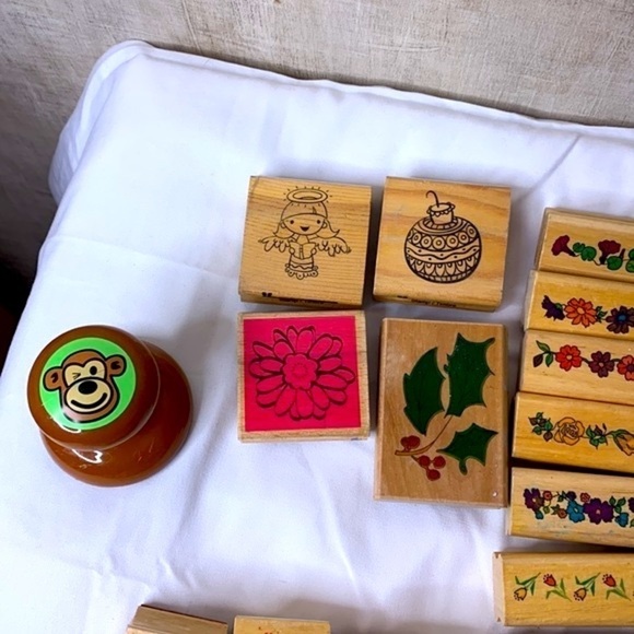 Ink pad stamps 38 in total - Picture 4 of 8